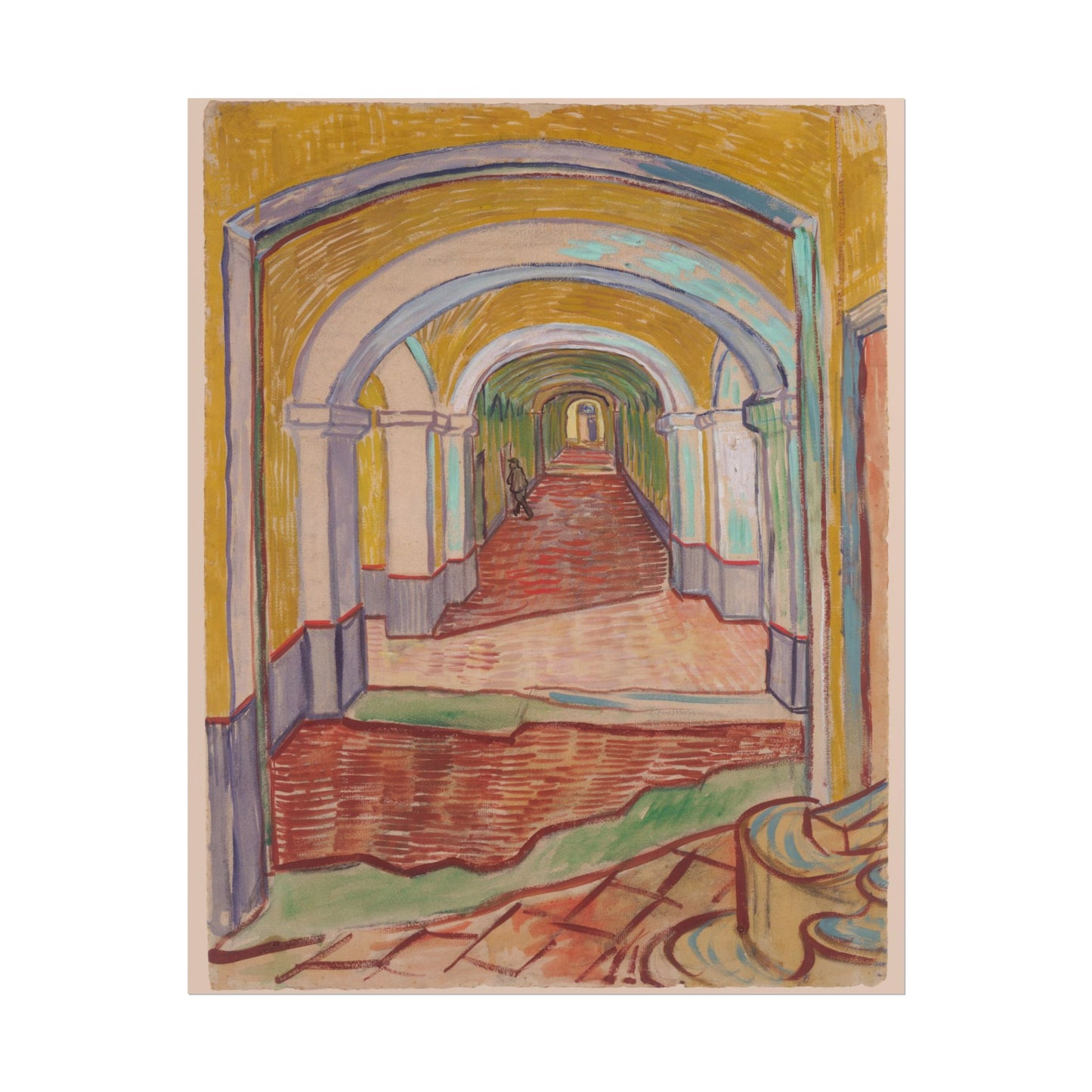 Corridor in the Asylum - Vincent van Gogh