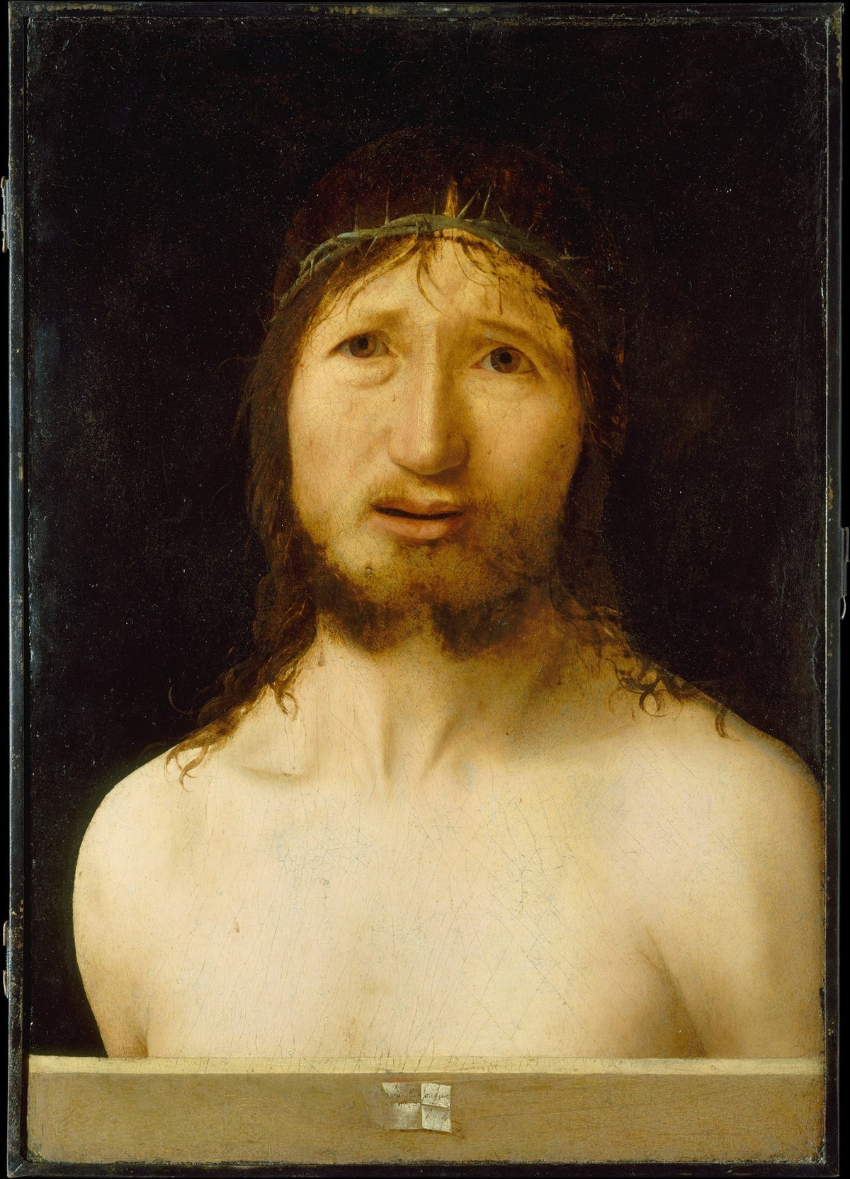 Christ Crowned with Thorns — Antonello da Messina