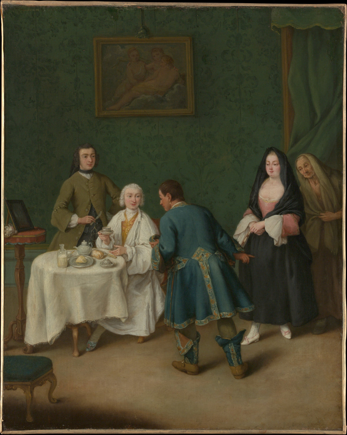 The Temptation — Pietro Longhi