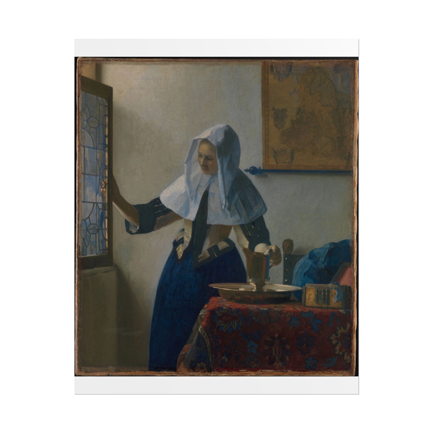 Young Woman with a Water Pitcher - Johannes Vermeer