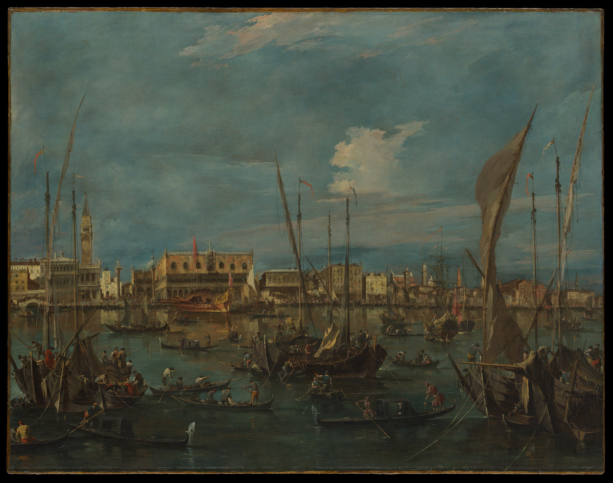 Venice from the Bacino di San Marco - Francesco Guardi