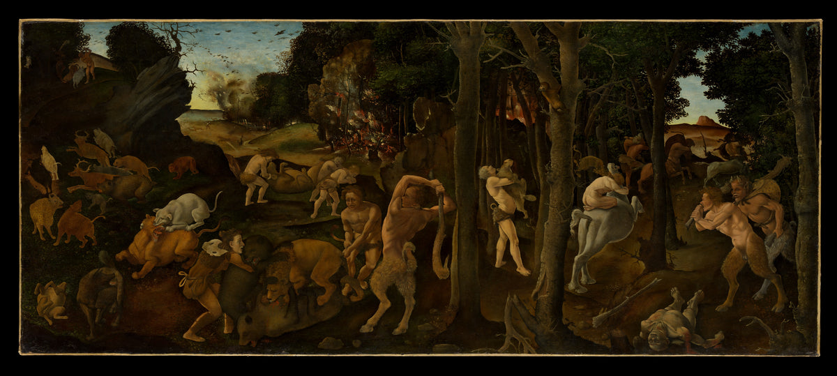 A Hunting Scene - Piero di Cosimo