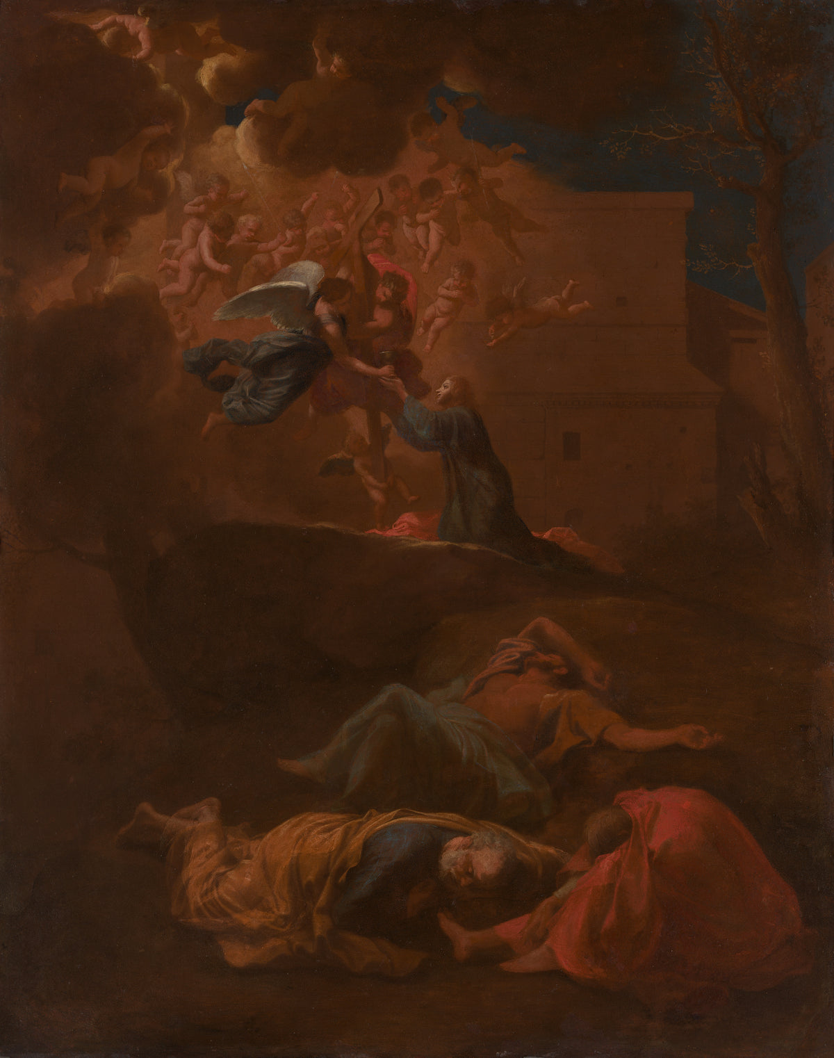The Agony in the Garden - Nicolas Poussin