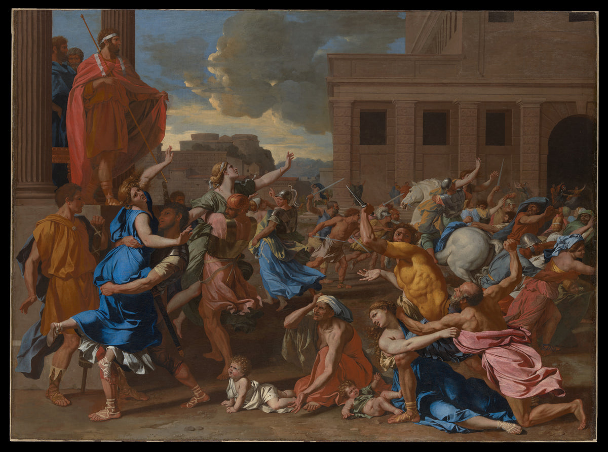 The Abduction of the Sabine Women - Nicolas Poussin