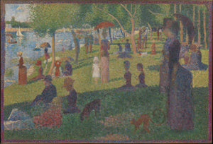 Study for "A Sunday on La Grande Jatte" - Georges Seurat 1