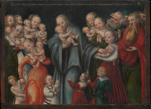 Christ Blessing the Children - Lucas Cranach the Younger and Workshop 1