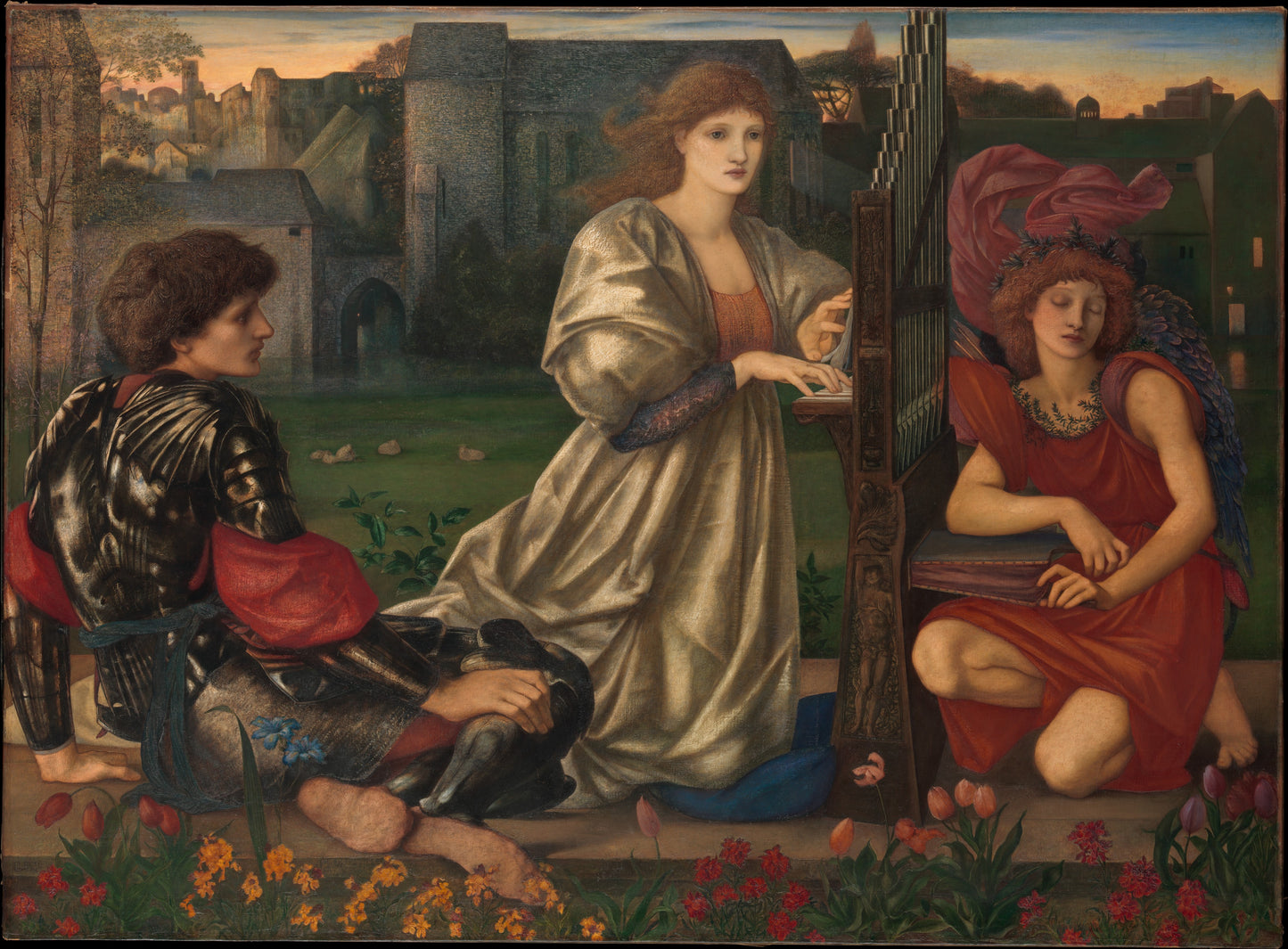 The Love Song - Museum Quality Art Print by Wallmood