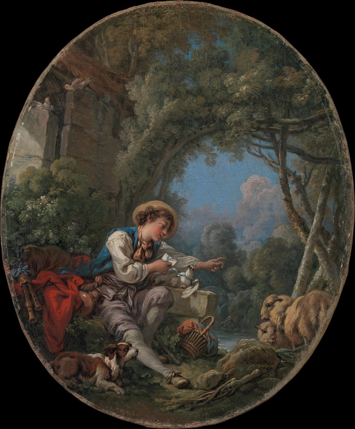 The Dispatch of the Messenger - François Boucher
