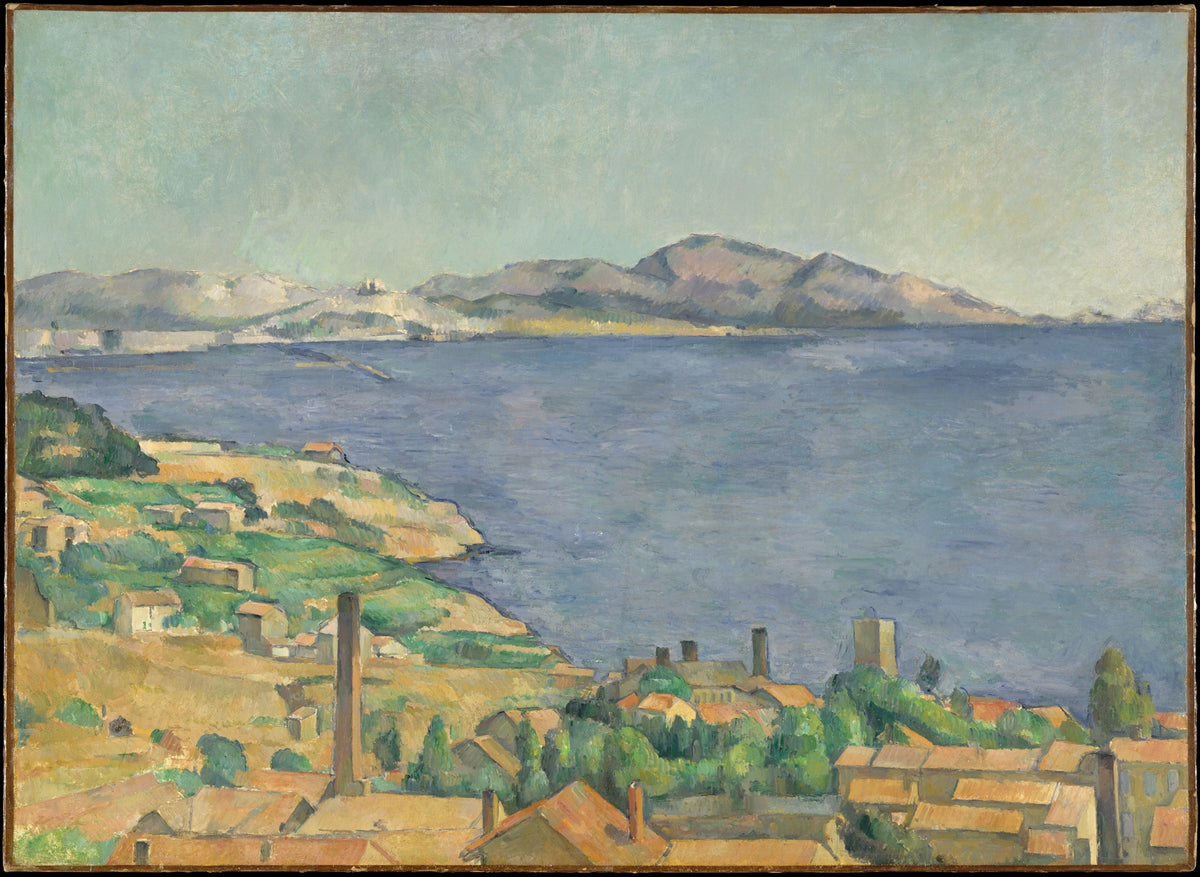 The Gulf of Marseille Seen from L'Estaque - Paul Cézanne