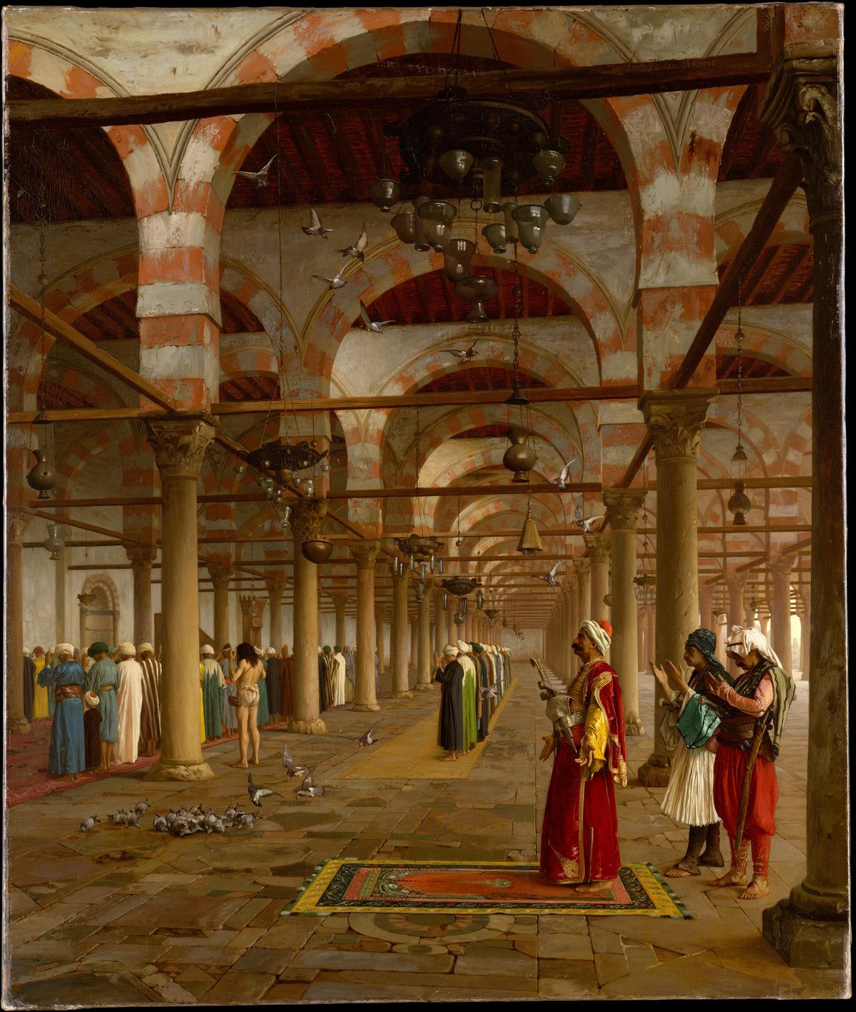 Prayer in the Mosque - Jean-Léon Gérôme