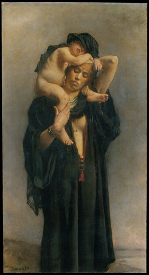 An Egyptian Peasant Woman and Her Child 1