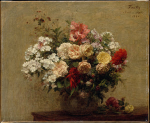 Summer Flowers - Henri Fantin-Latour 1