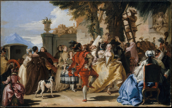 A Dance in the Country - Giovanni Domenico Tiepolo