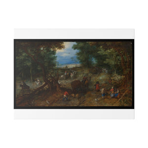 A Woodland Road with Travelers - Jan Brueghel the Elder 2