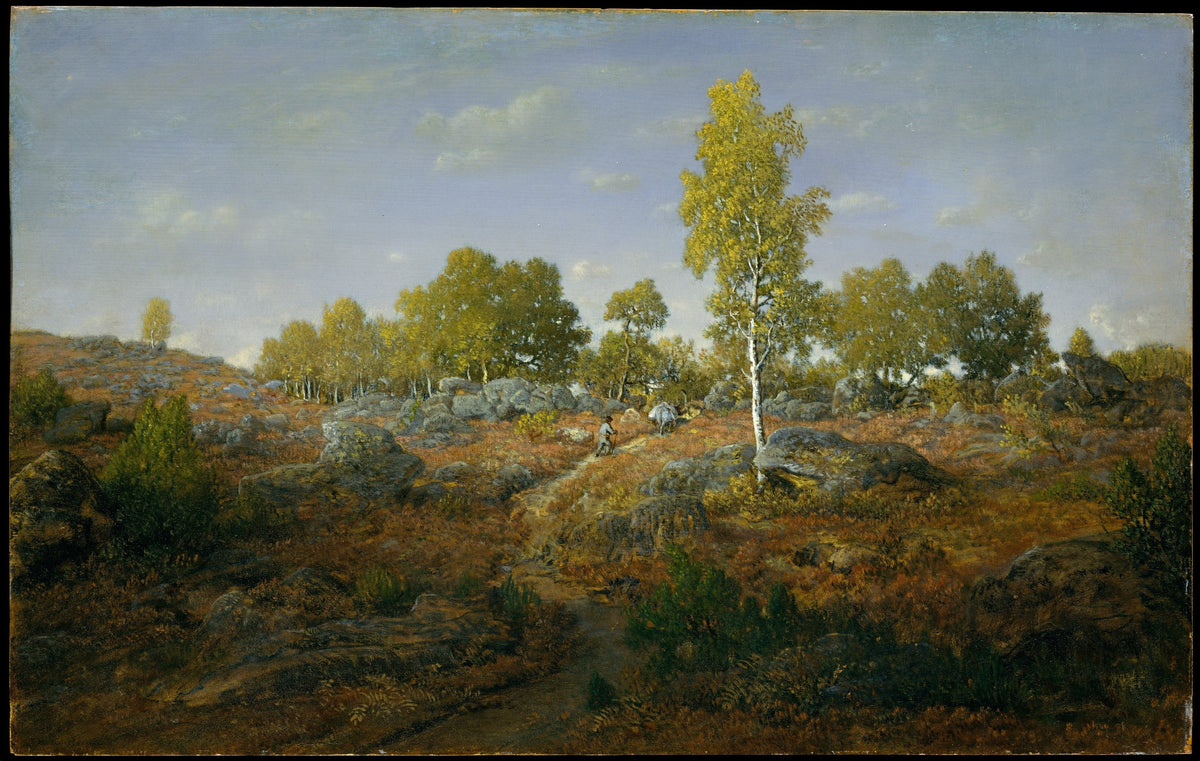 Early Summer Morning in the Forest of Fontainebleau - Théodore Rousseau
