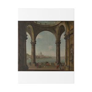 Capriccio with St. Paul's and Old London Bridge - Antonio Joli 2