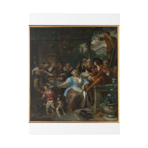 Merry Company on a Terrace 2