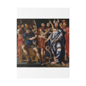 Moses and Aaron before Pharaoh: An Allegory of the Dinteville Family - Master of the Dinteville Allegory 2