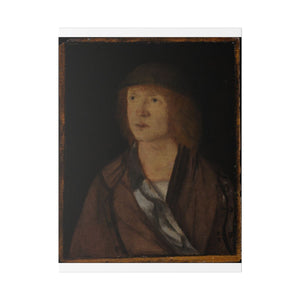 Portrait of a Young Man; (reverse) Girl Making a Garland - Hans Süss von Kulmbach 2