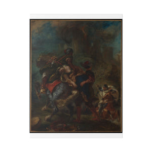 The Abduction of Rebecca - Eugène Delacroix 2