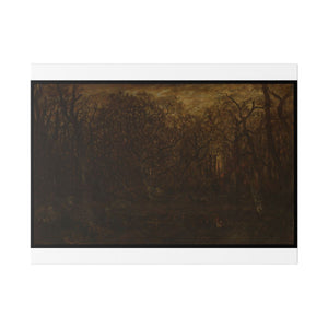 The Forest in Winter at Sunset 2