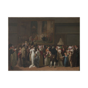 The Public Viewing David's "Coronation" at the Louvre 2