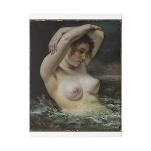 The Woman in the Waves - Gustave Courbet 2