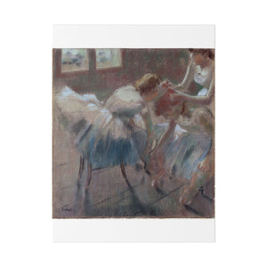 Three Dancers Preparing for Class - Edgar Degas 2