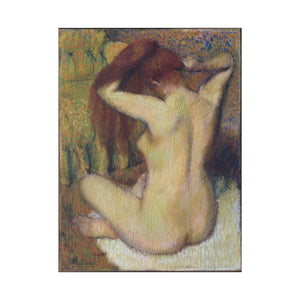 Woman Combing Her Hair - Edgar Degas 2