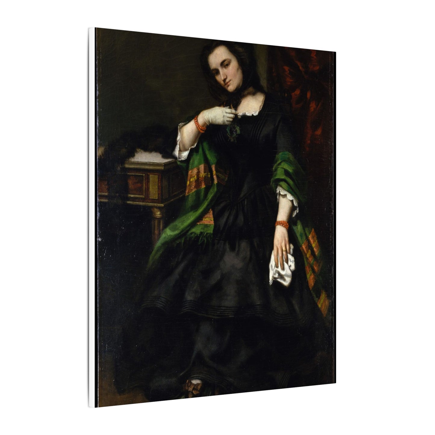 Madame Auguste Cuoq (Mathilde Desportes, 1827–1910) - Gustave Courbet