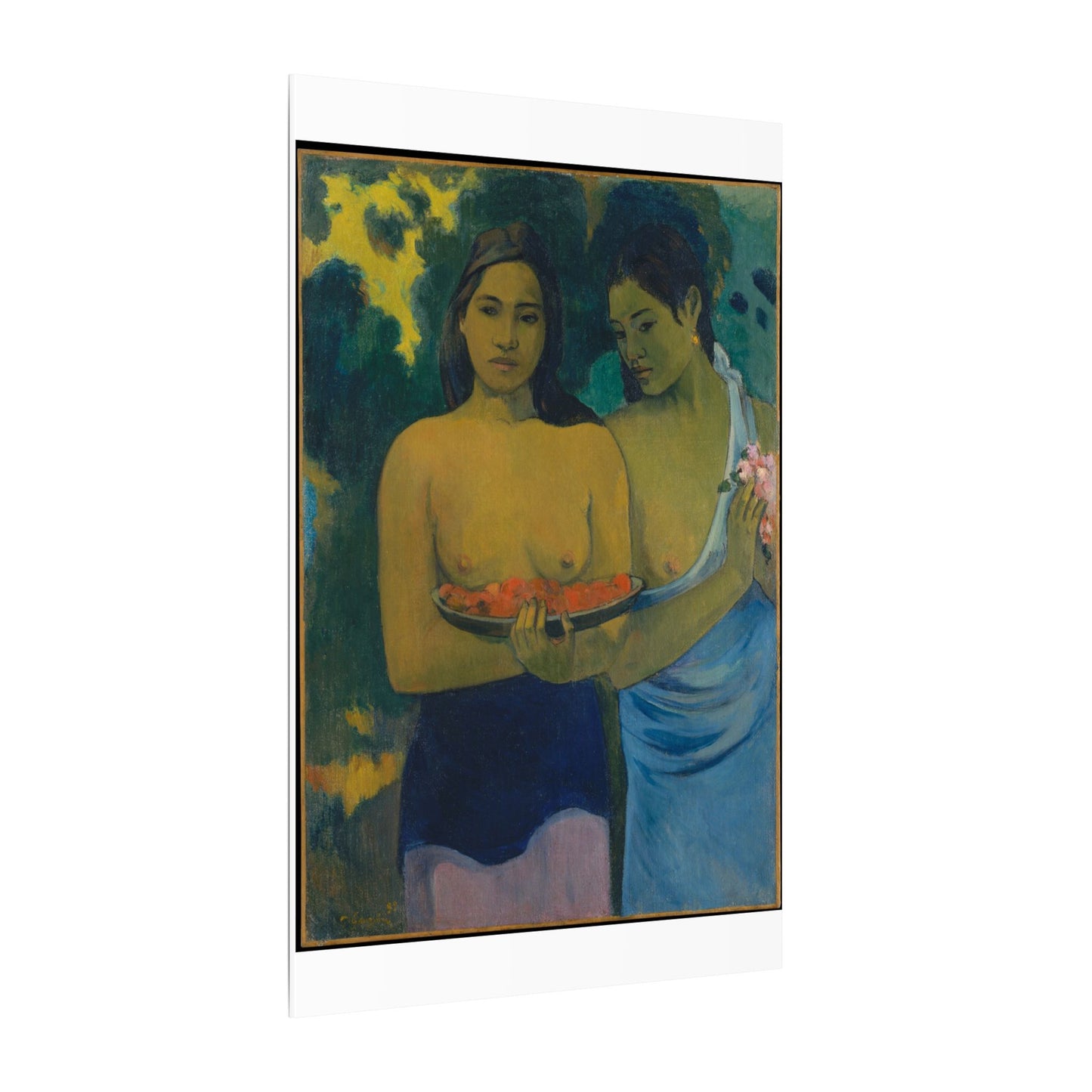 Two Tahitian Women - Paul Gauguin