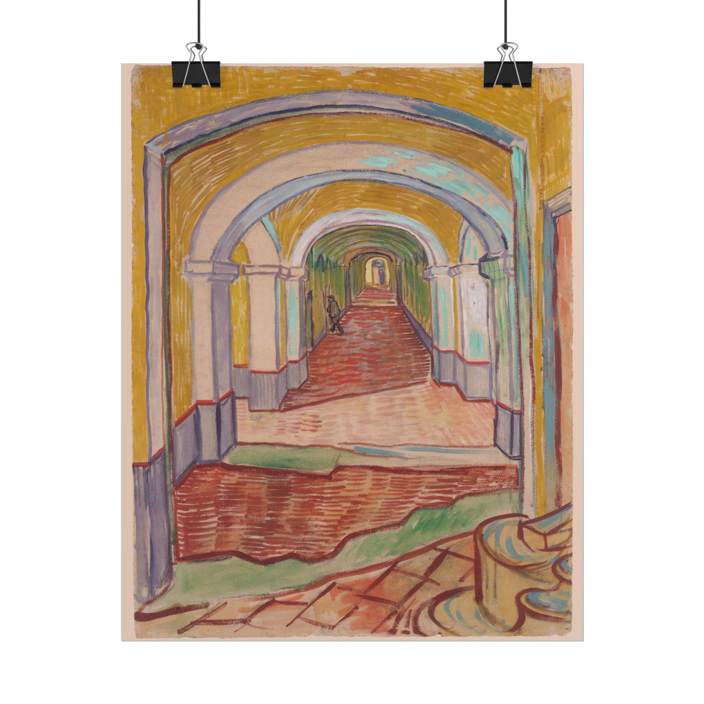 Corridor in the Asylum - Vincent van Gogh