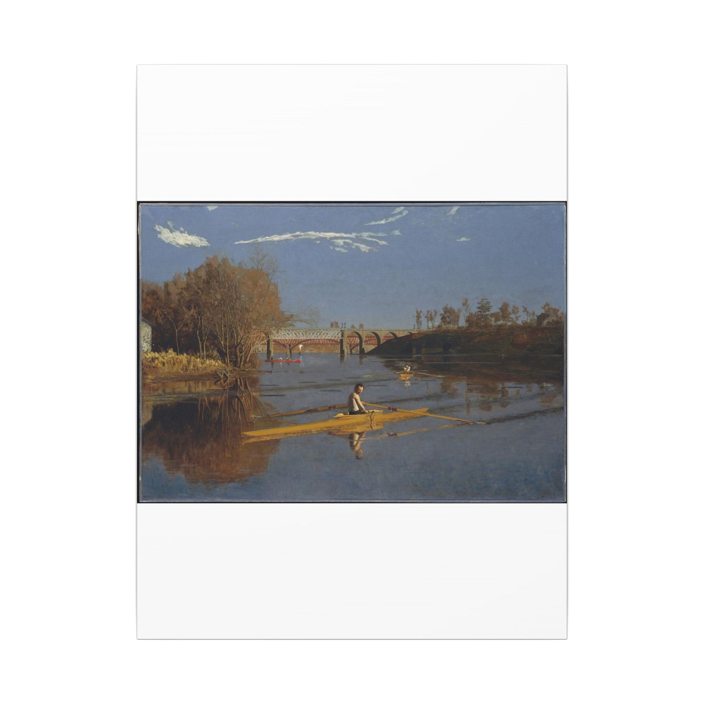 The Champion Single Sculls (Max Schmitt in a Single Scull) - Thomas Eakins
