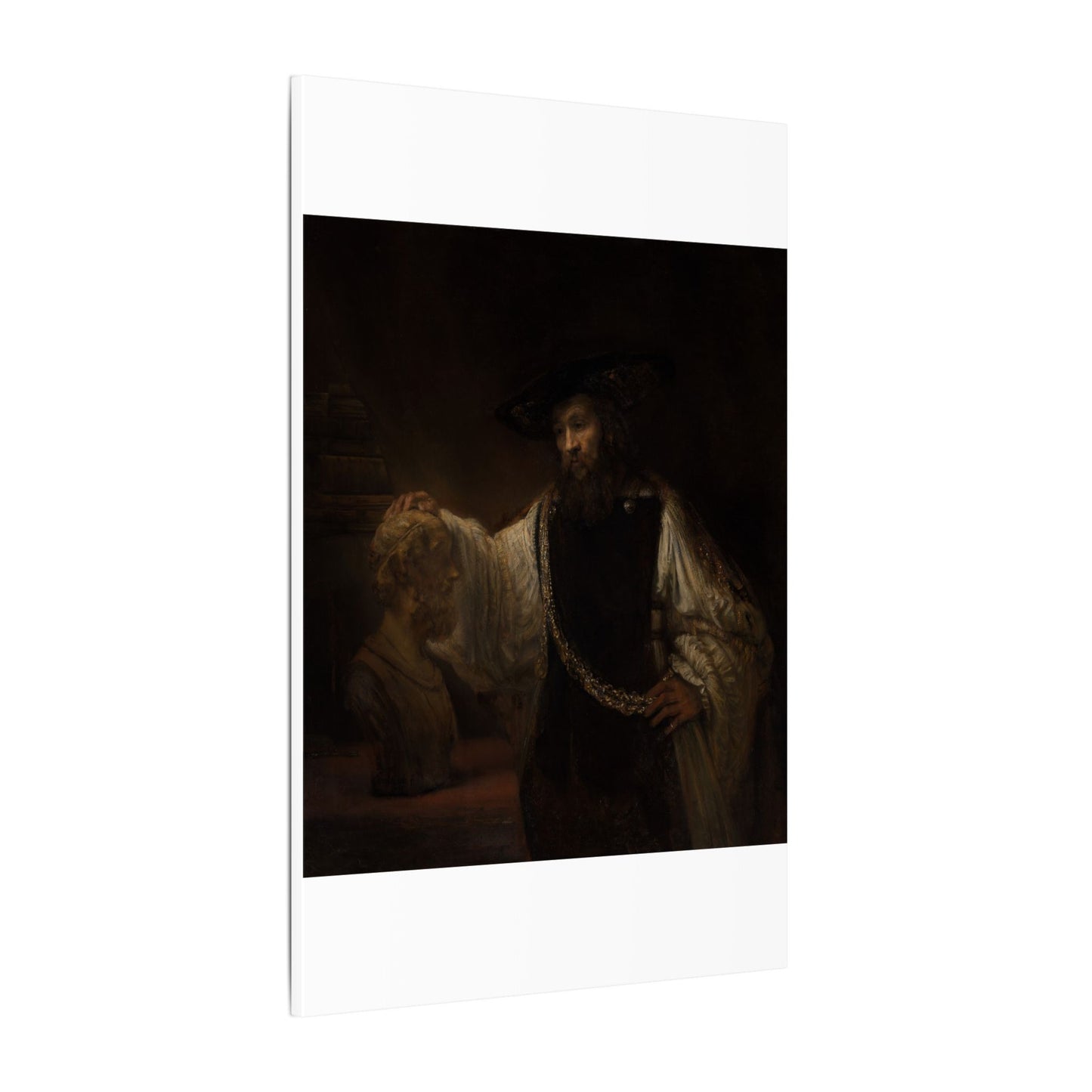 Aristotle with a Bust of Homer - Rembrandt van Rijn
