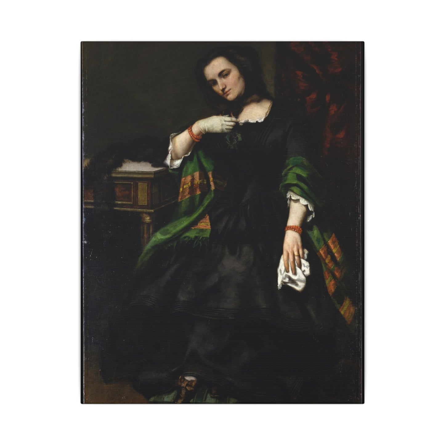 Madame Auguste Cuoq (Mathilde Desportes, 1827–1910) - Gustave Courbet