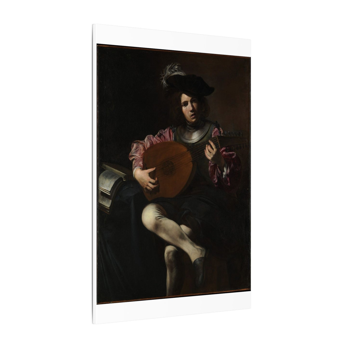 Lute Player - Valentin de Boulogne