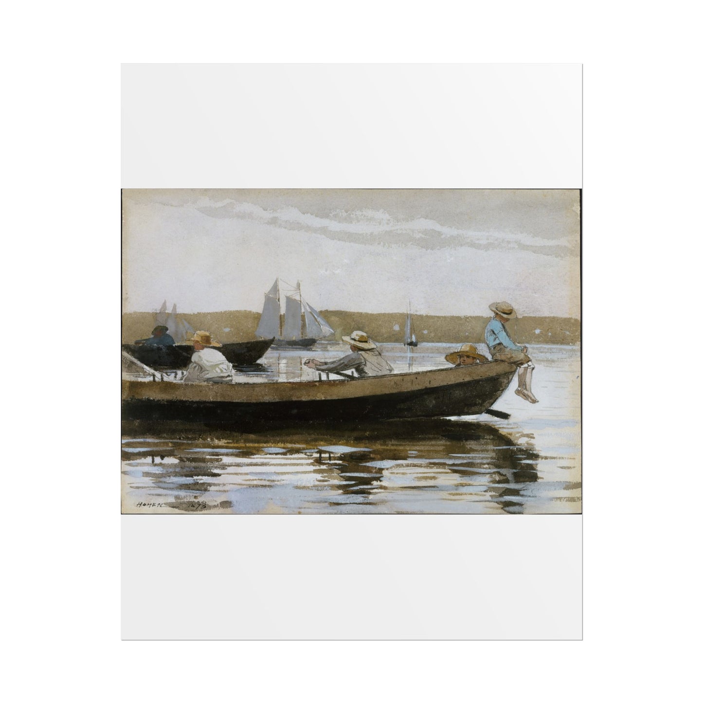 Boys in a Dory - Winslow Homer