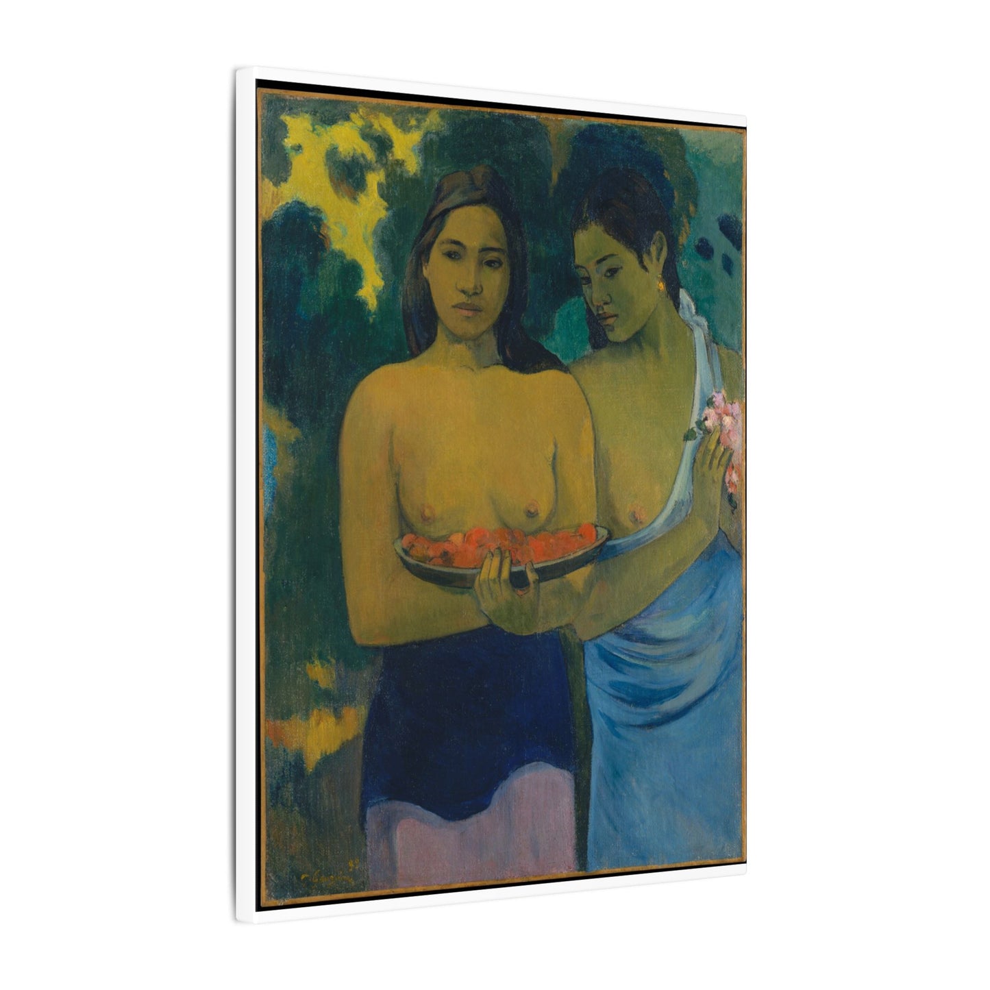 Two Tahitian Women - Paul Gauguin