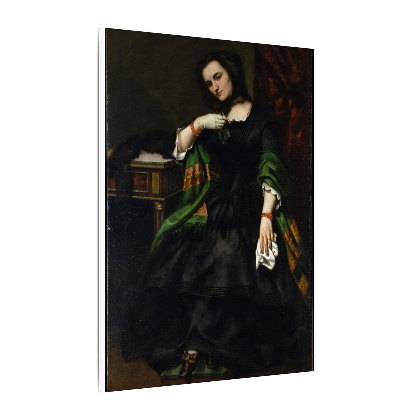 Madame Auguste Cuoq (Mathilde Desportes, 1827–1910) - Gustave Courbet