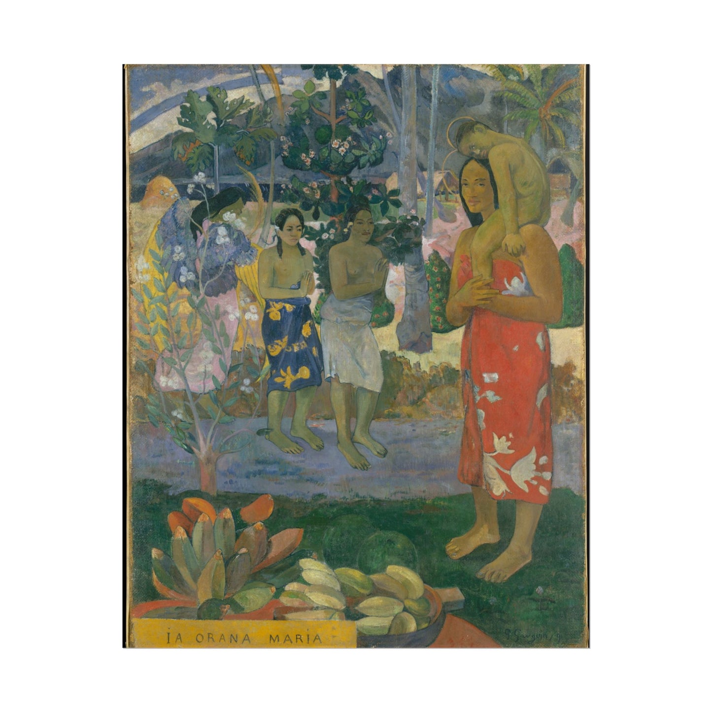 Ia Orana Maria (Hail Mary) - Paul Gauguin