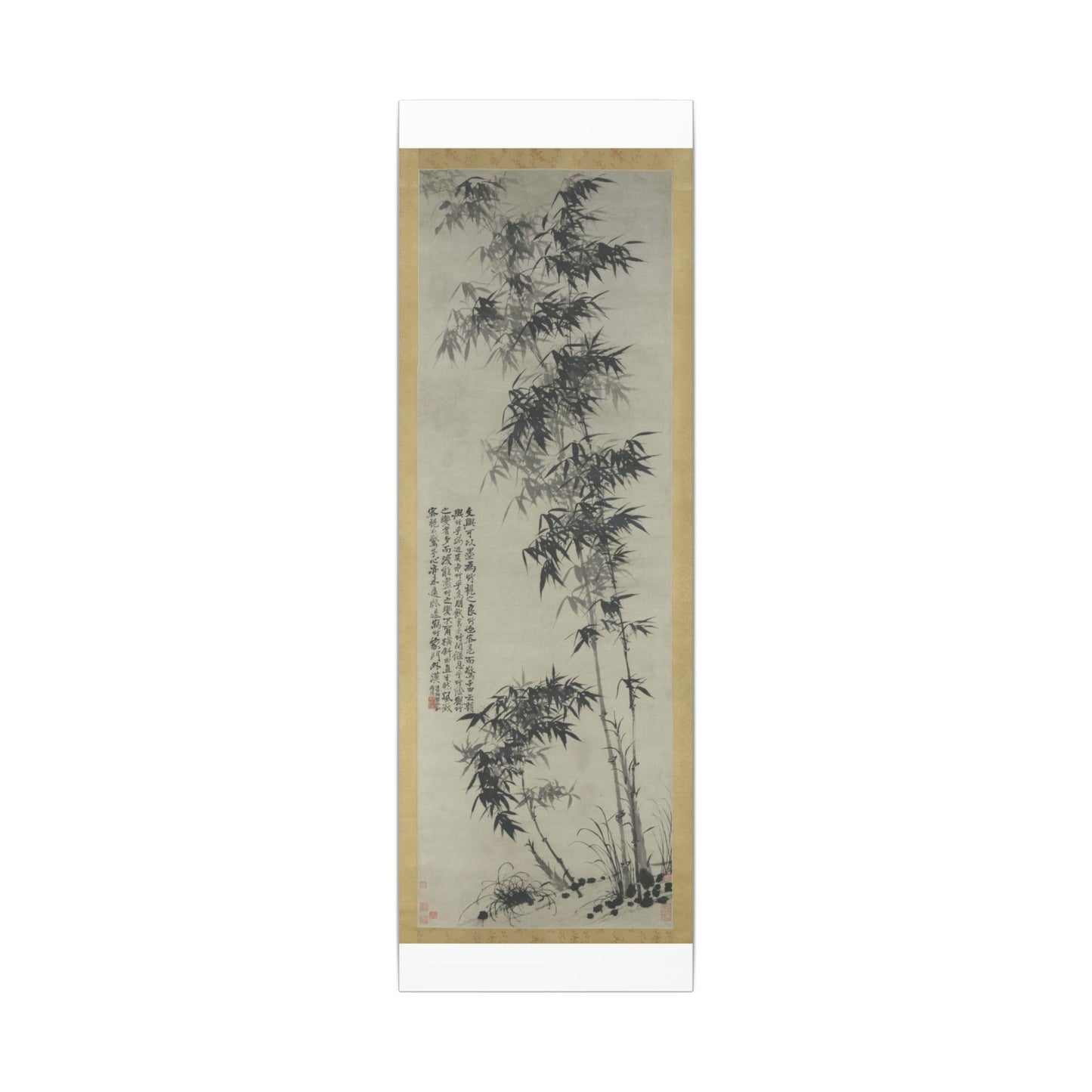 Bamboo in Wind and Rain - Shitao (Zhu Ruoji)