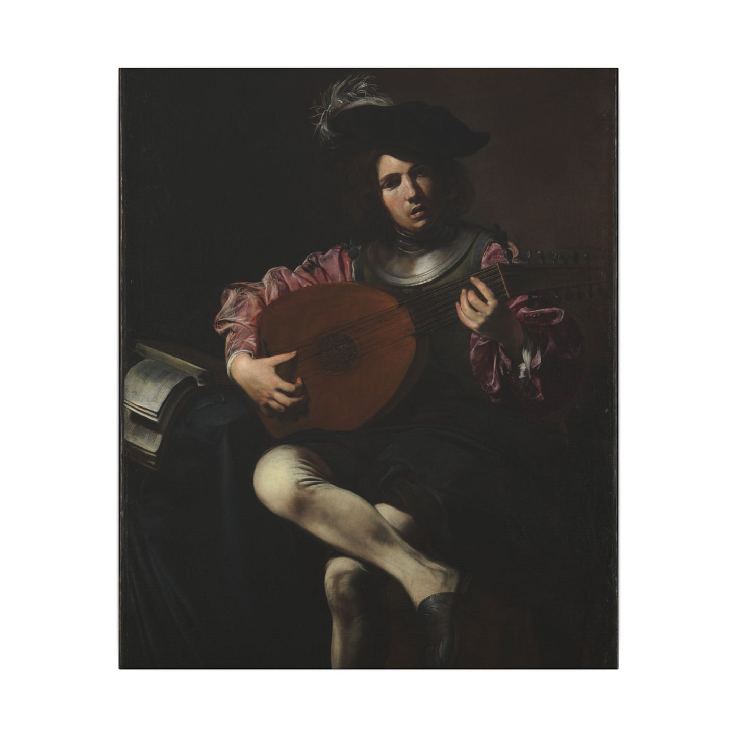 Lute Player - Valentin de Boulogne