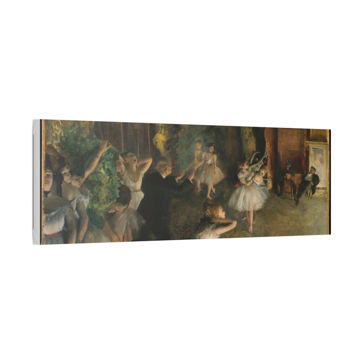 The Rehearsal of the Ballet Onstage