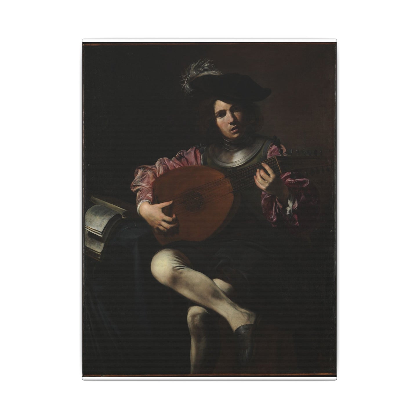 Lute Player - Valentin de Boulogne