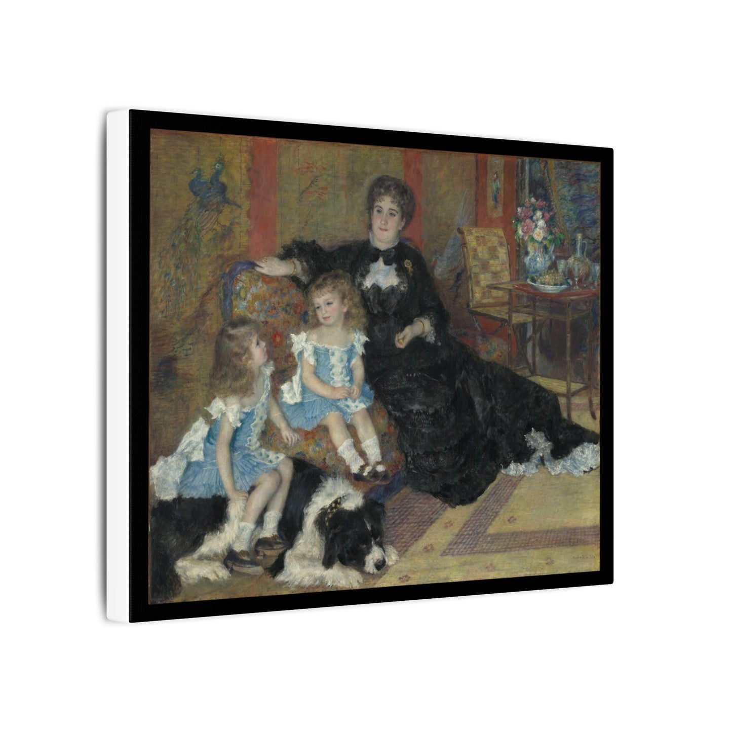 Madame Georges Charpentier (Marguerite-Louise Lemonnier, 1848–1904) and Her Children, Georgette-Berthe (1872–1945) and Paul-Emile-Charles (1875–1895)