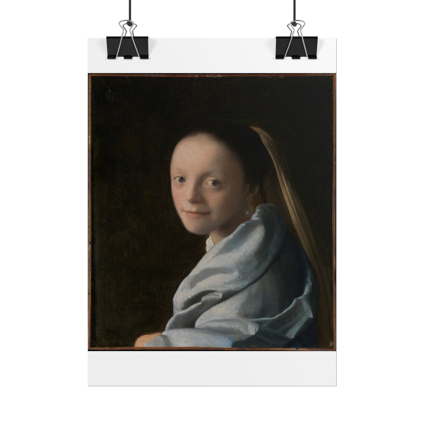 Study of a Young Woman - Johannes Vermeer