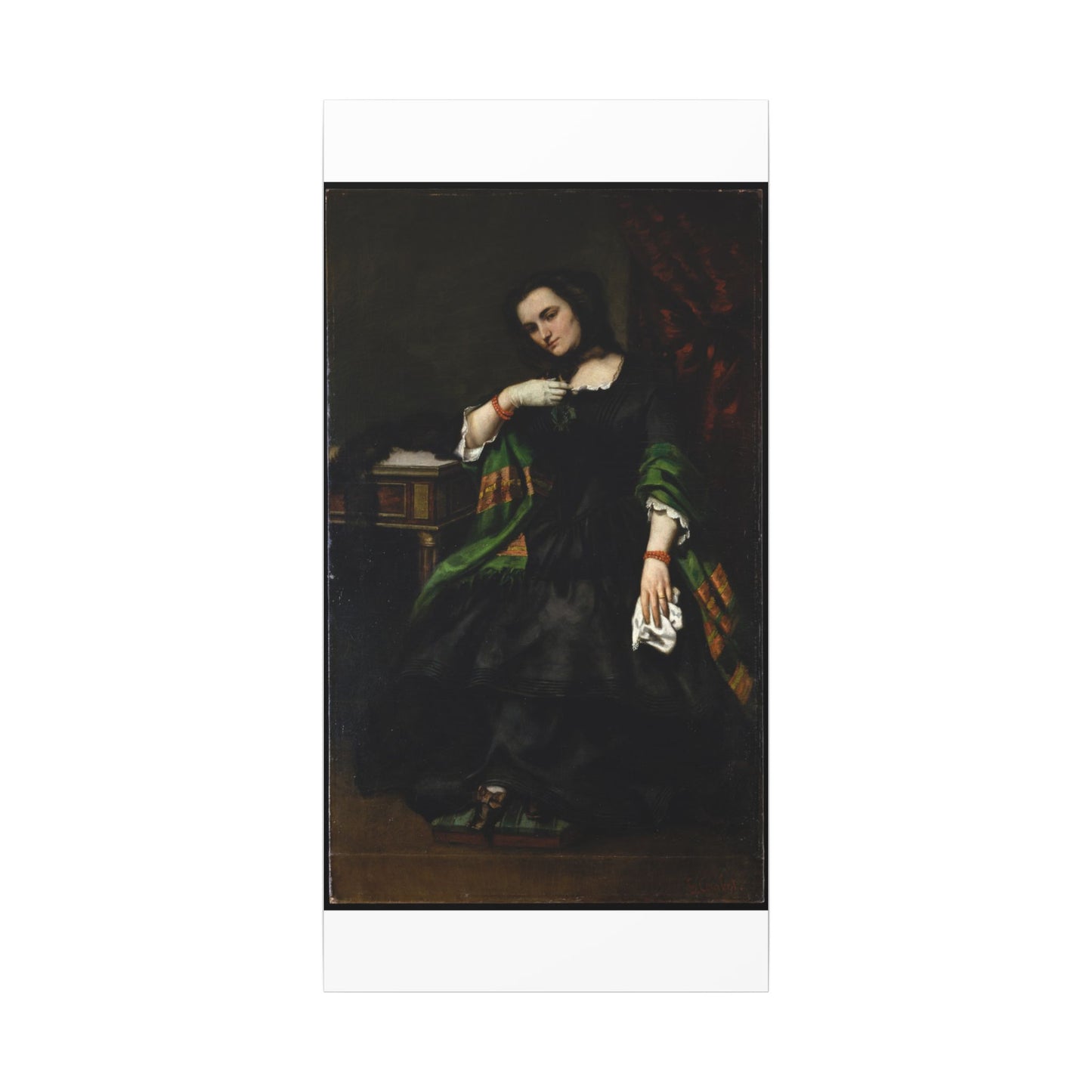 Madame Auguste Cuoq (Mathilde Desportes, 1827–1910) - Gustave Courbet