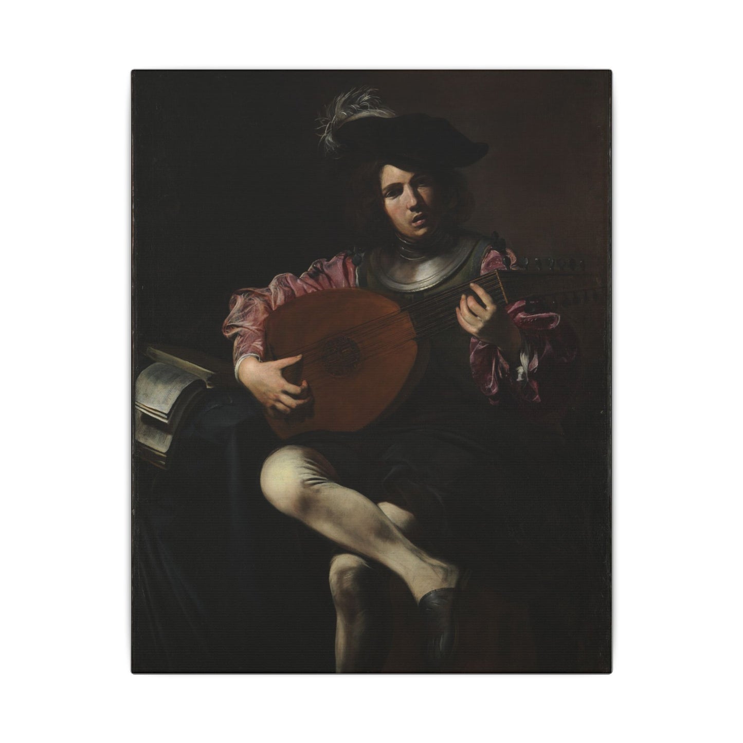 Lute Player - Valentin de Boulogne