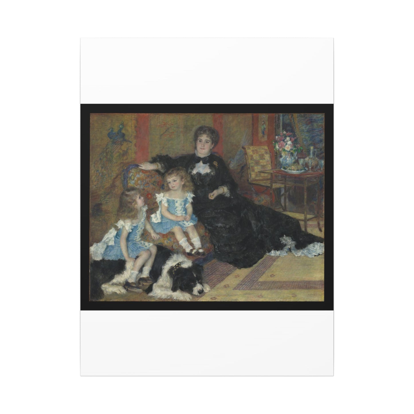 Madame Georges Charpentier and Her Children - Auguste Renoir