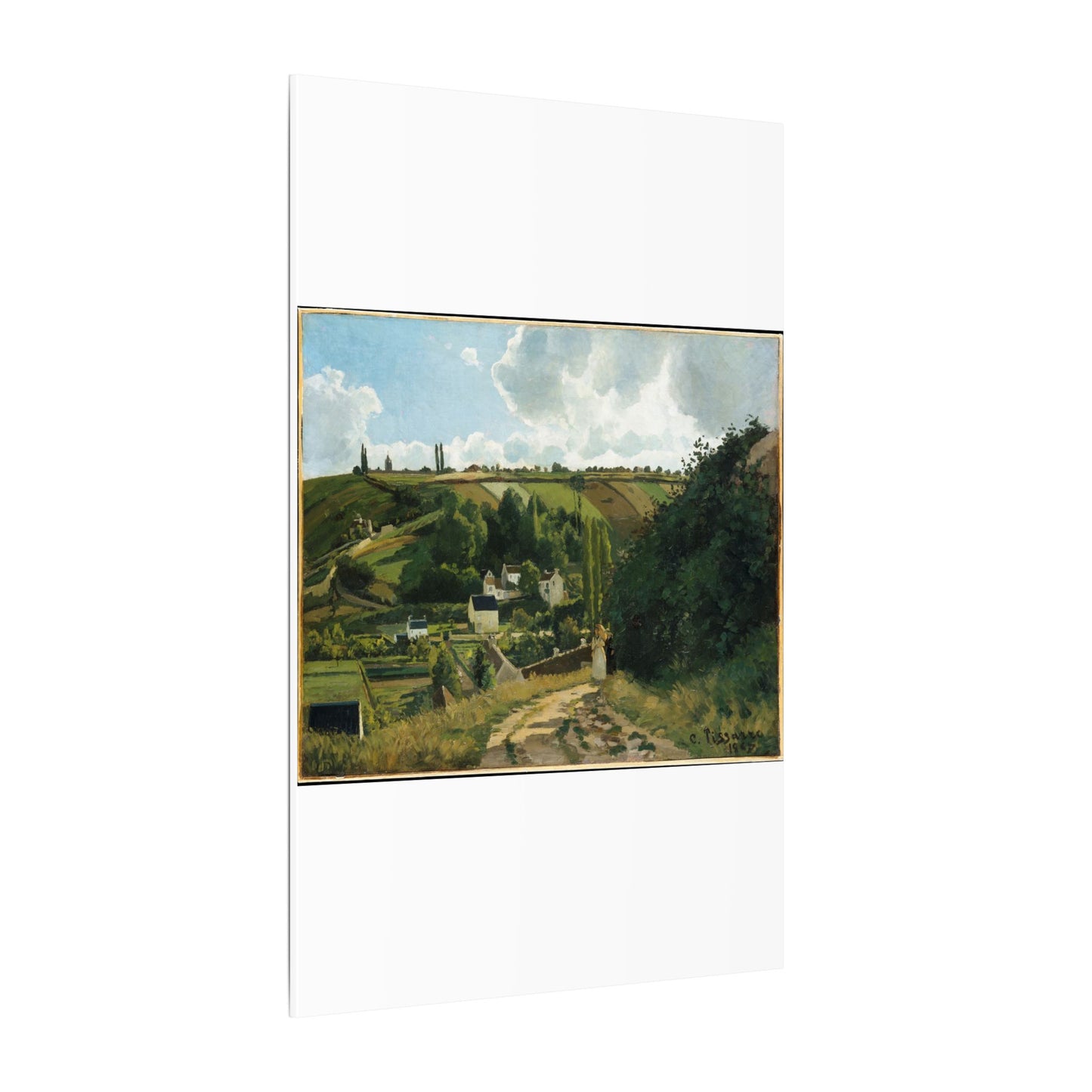 Jalais Hill, Pontoise - Camille Pissarro